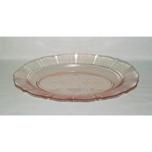 MacBeth Evans Glass AMERICAN SWEETHEART Pink Large Oval Serving Platter